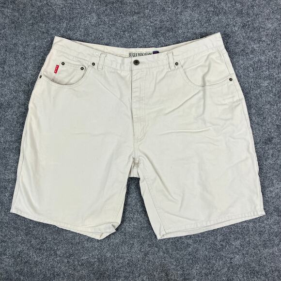 Bugle Boy Other - Bugle Boy Shorts Mens Size 42 White Denim 90s Vintage Casual Jean Cutoff Style